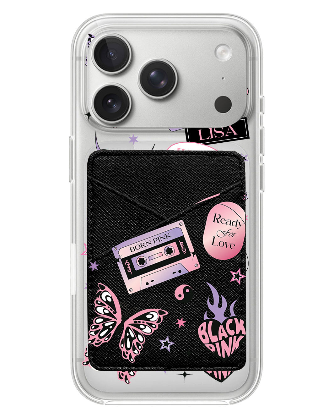 iPhone Phone Wallet Case - Born Pink