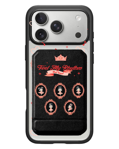 iPhone Magnetic Multifold Wallet - Red Velvet Feel My Rhythm