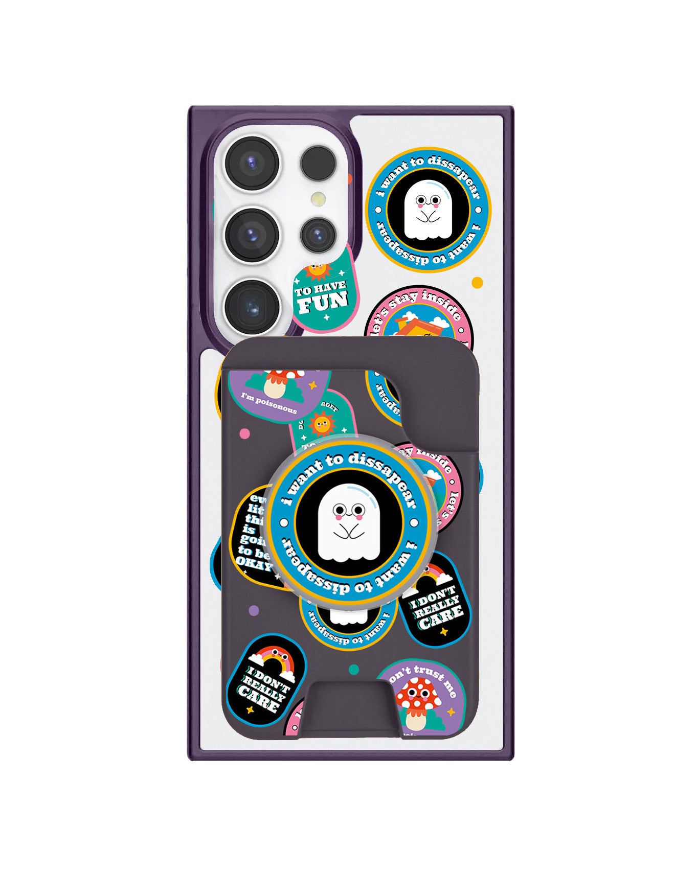 Android Magpop Wallet - Monster Sticker Pack