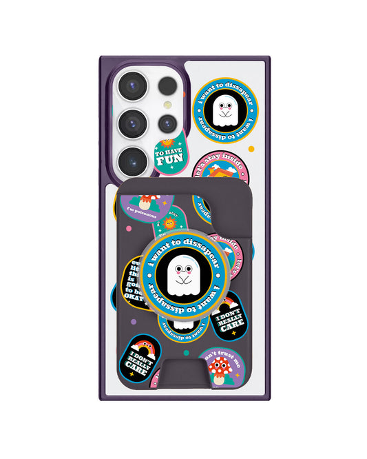 Android Magpop Wallet - Monster Sticker Pack