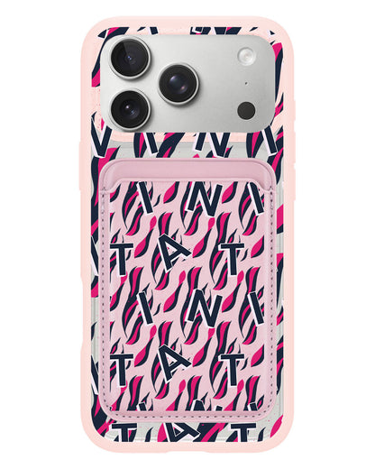 iPhone Magnetic Wallet Case - Tiger Monogram 2.0