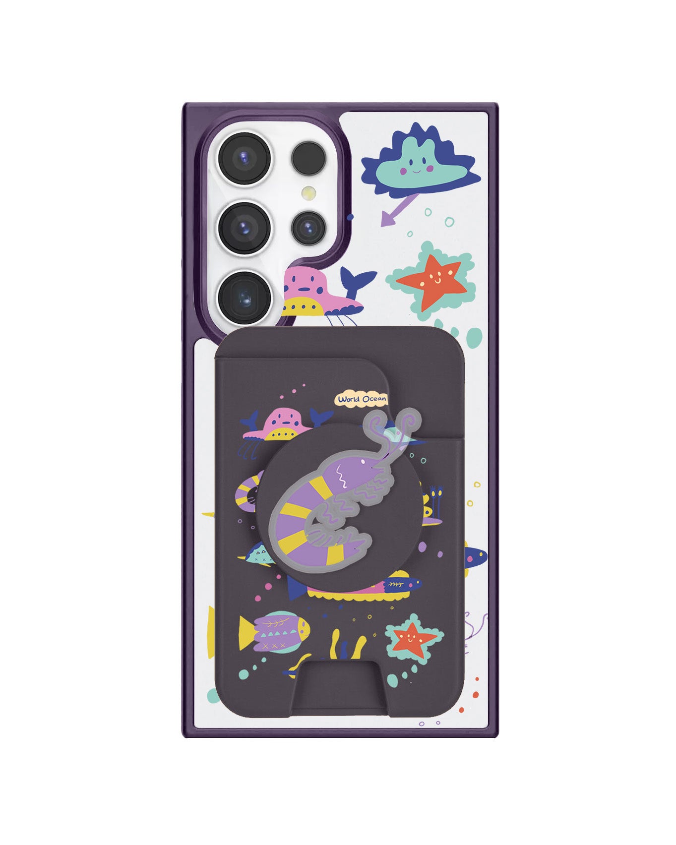 Android Magpop Wallet - Ocean World