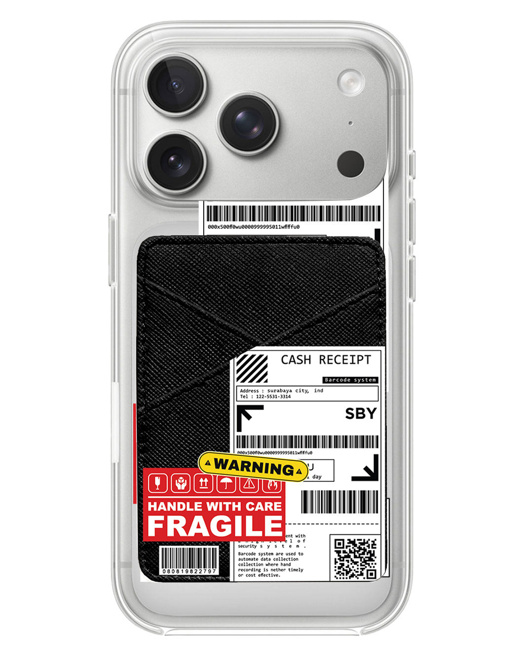 iPhone Phone Wallet Case - Shipping Label