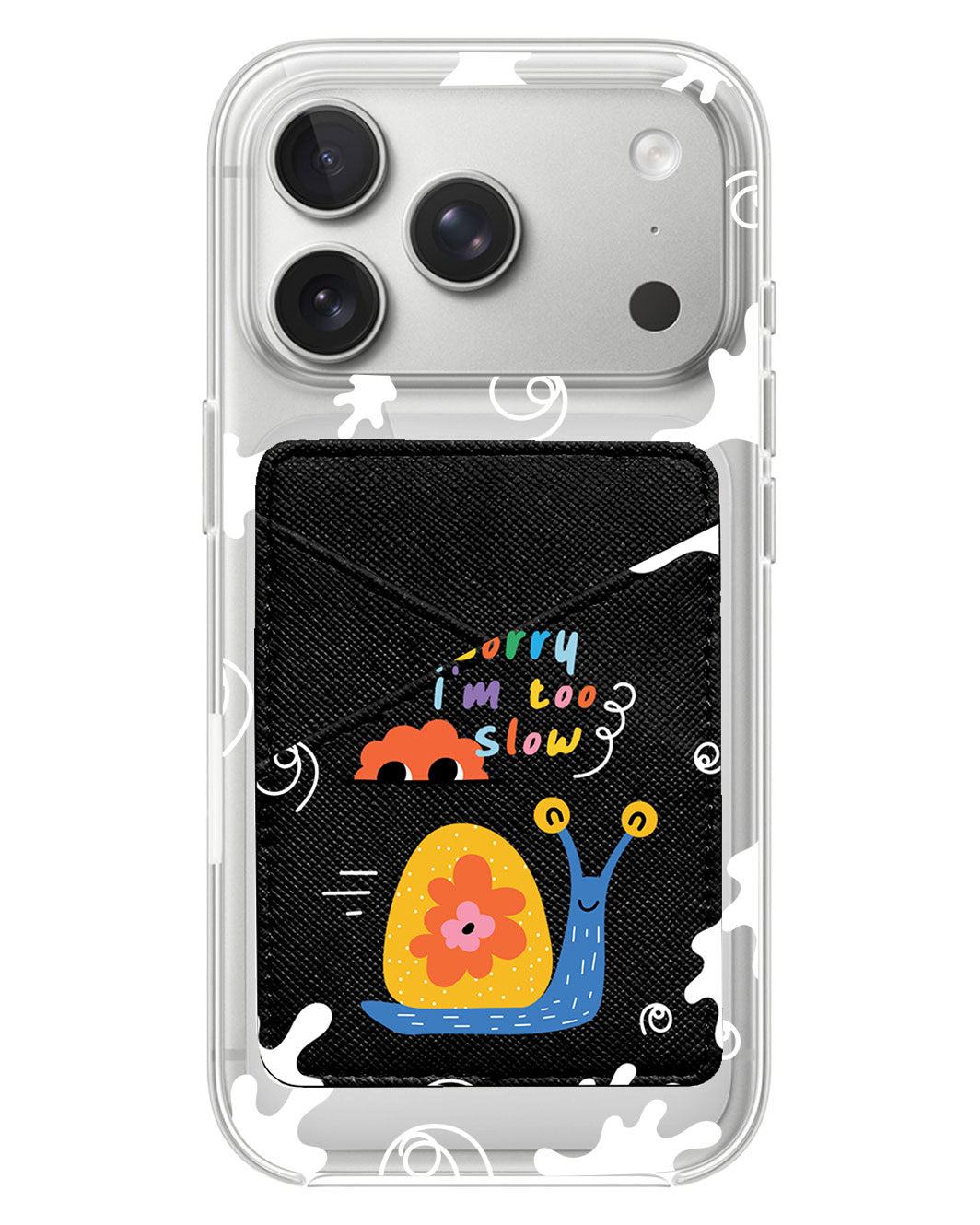 iPhone Phone Wallet Case - Sorry Being Slow