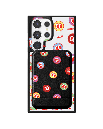 Android Magnetic Multifold Wallet - Itzy Monogram