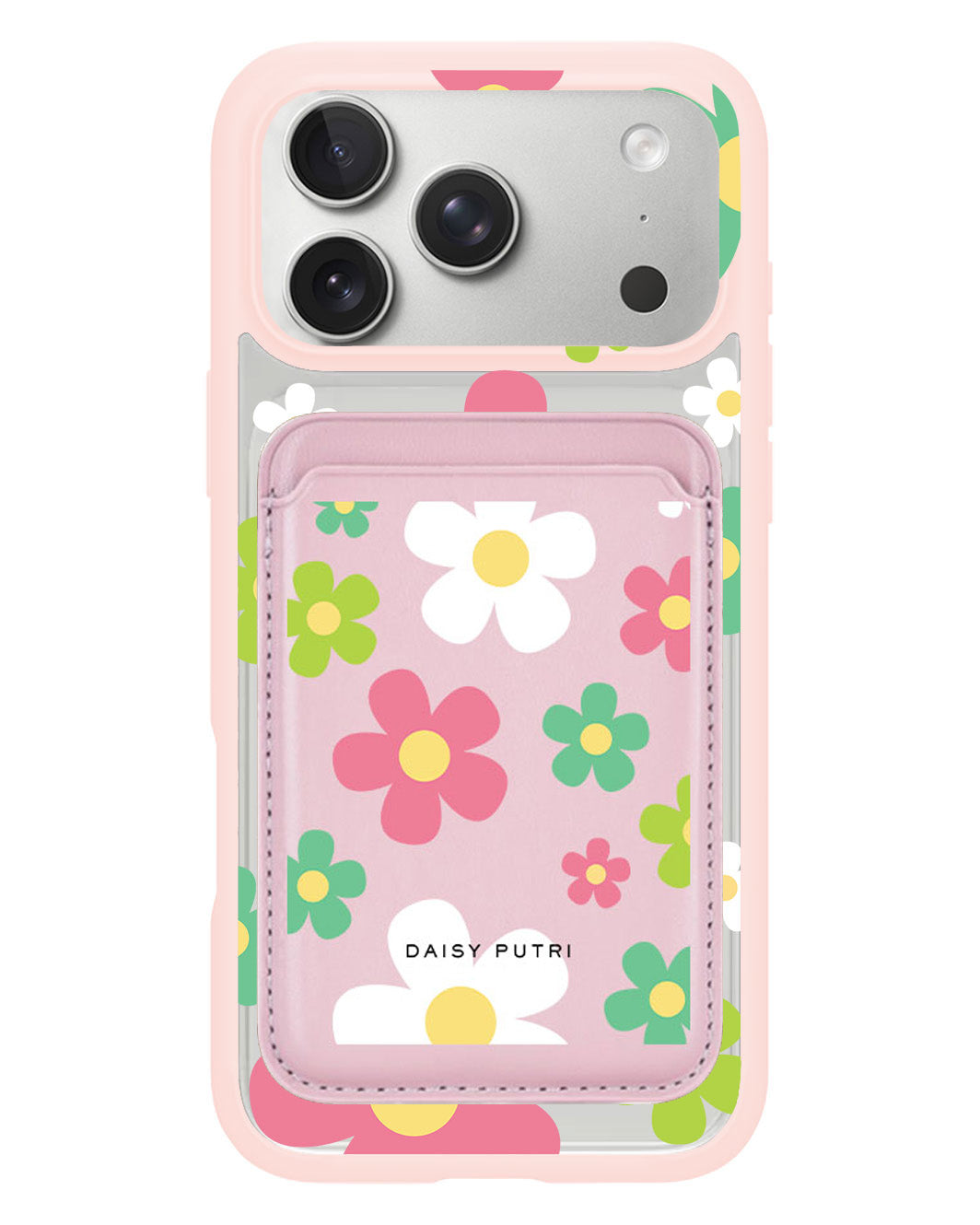 iPhone Magnetic Wallet Case - Daisy Wild