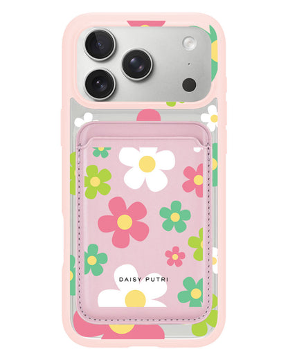 iPhone Magnetic Wallet Case - Daisy Wild