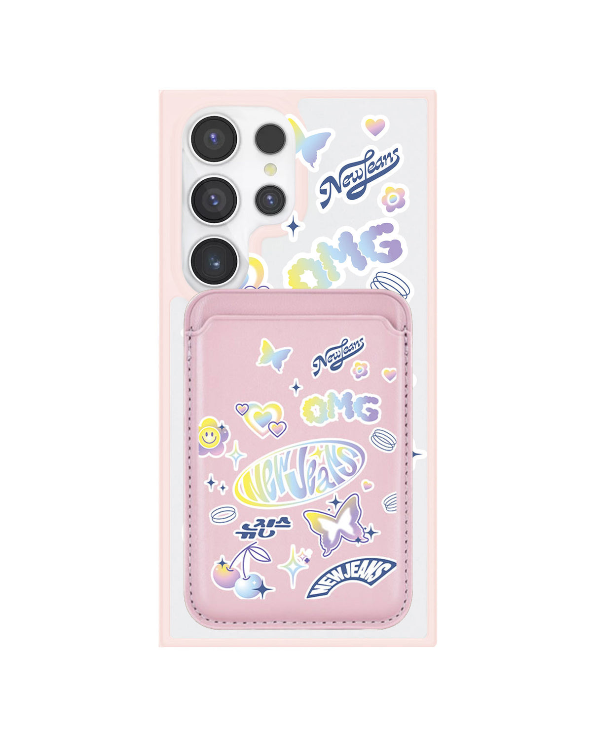 Android Magnetic Wallet Case - NewJeans OMG 1.0
