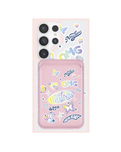 Android Magnetic Wallet Case - NewJeans OMG 1.0