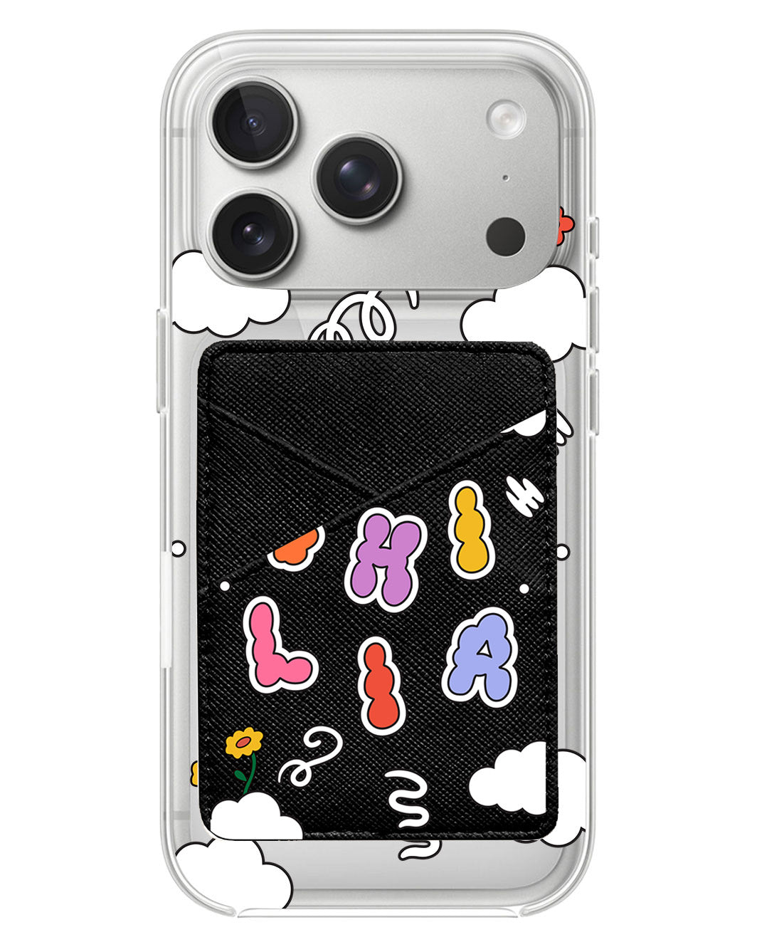 iPhone Phone Wallet Case - Adorable Monogram 6.0