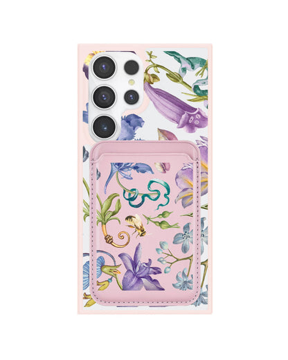Android Magnetic Wallet Case - Violetta