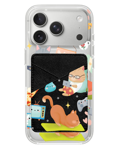 iPhone Phone Wallet Case - Stay Home