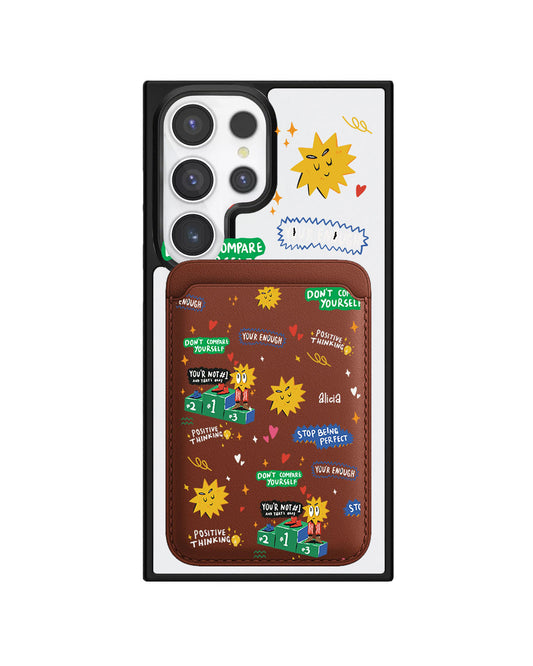 Android Magnetic Wallet Case - Selfless Love 4.0
