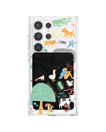 Android Phone Wallet Case - Equality