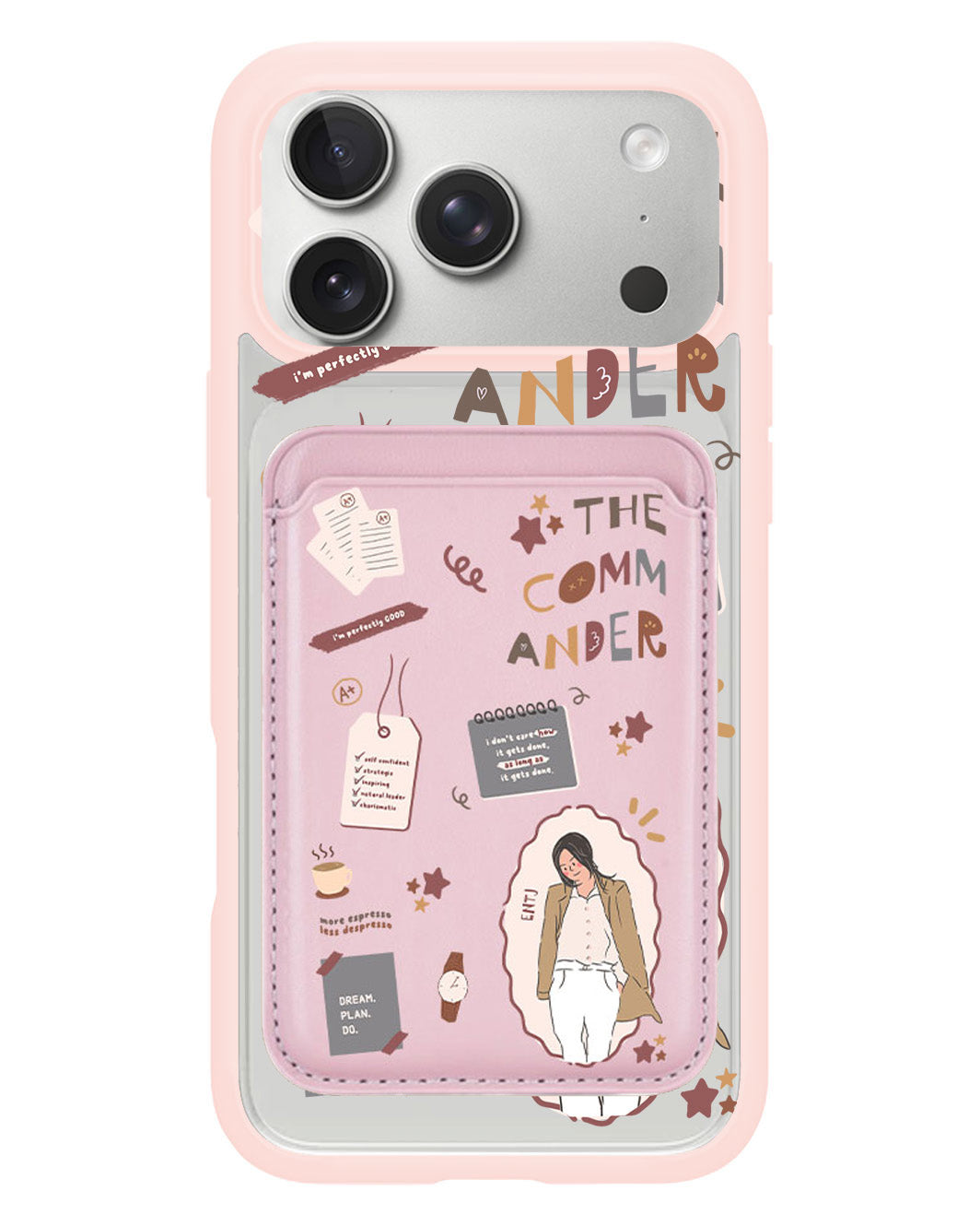 iPhone Magnetic Wallet Case - ENTJ