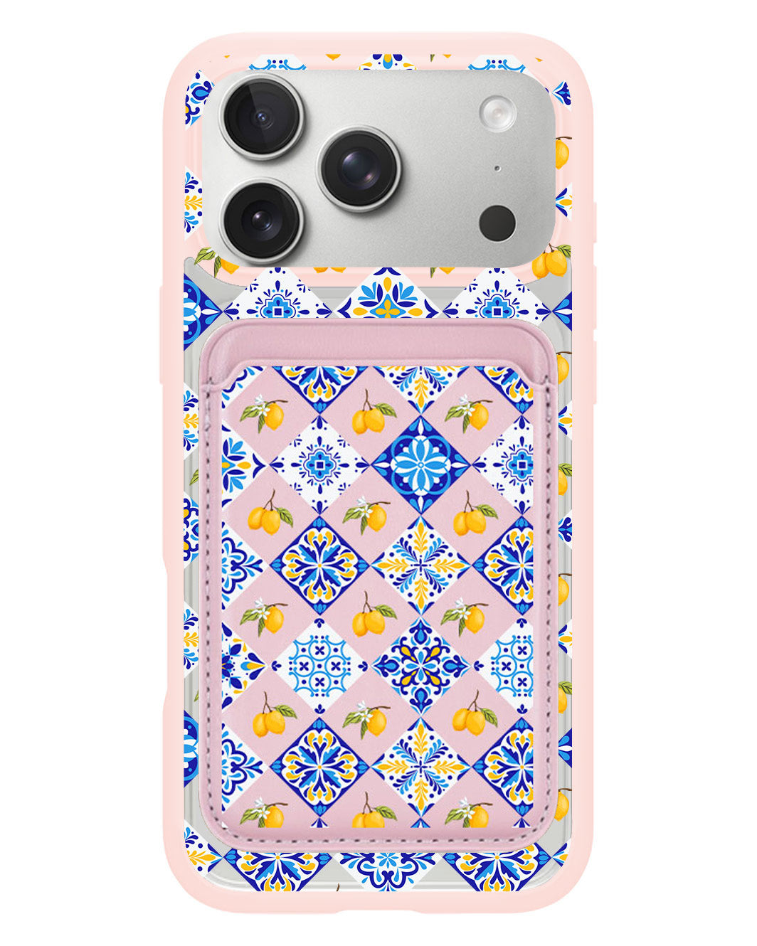 iPhone Magnetic Wallet Case - Majolica Tuscany