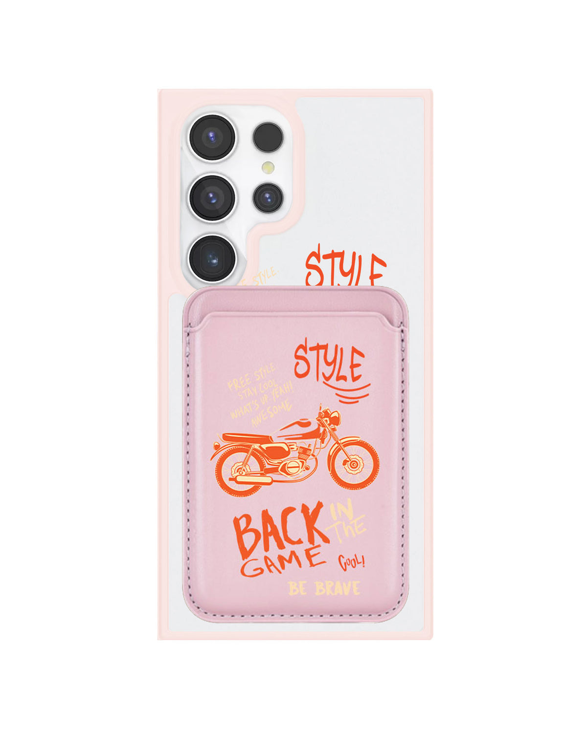 Android Magnetic Wallet Case - Back In The Game