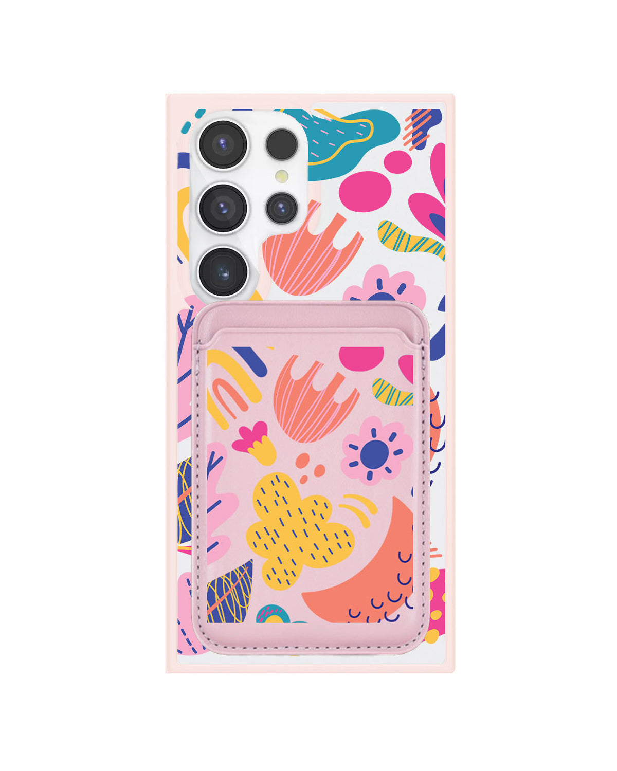 Android Magnetic Wallet Case - Florals
