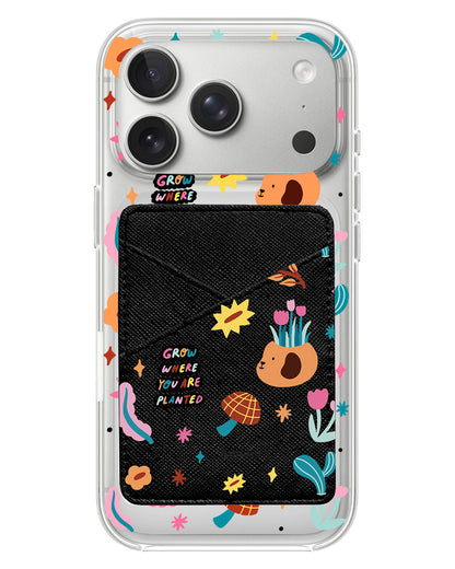iPhone Phone Wallet Case - Grow and Bloom