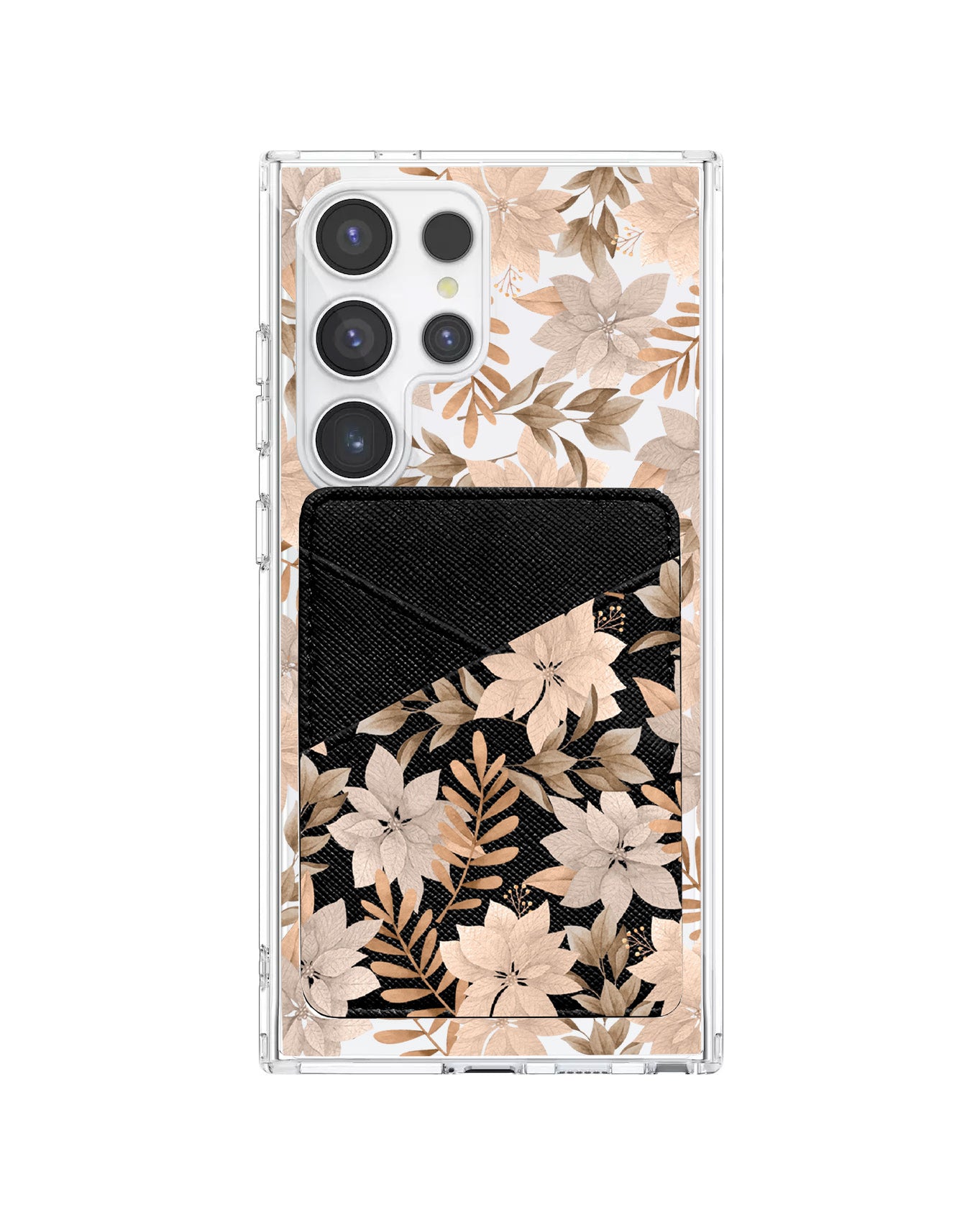 Android Phone Wallet Case - Rustic Lily