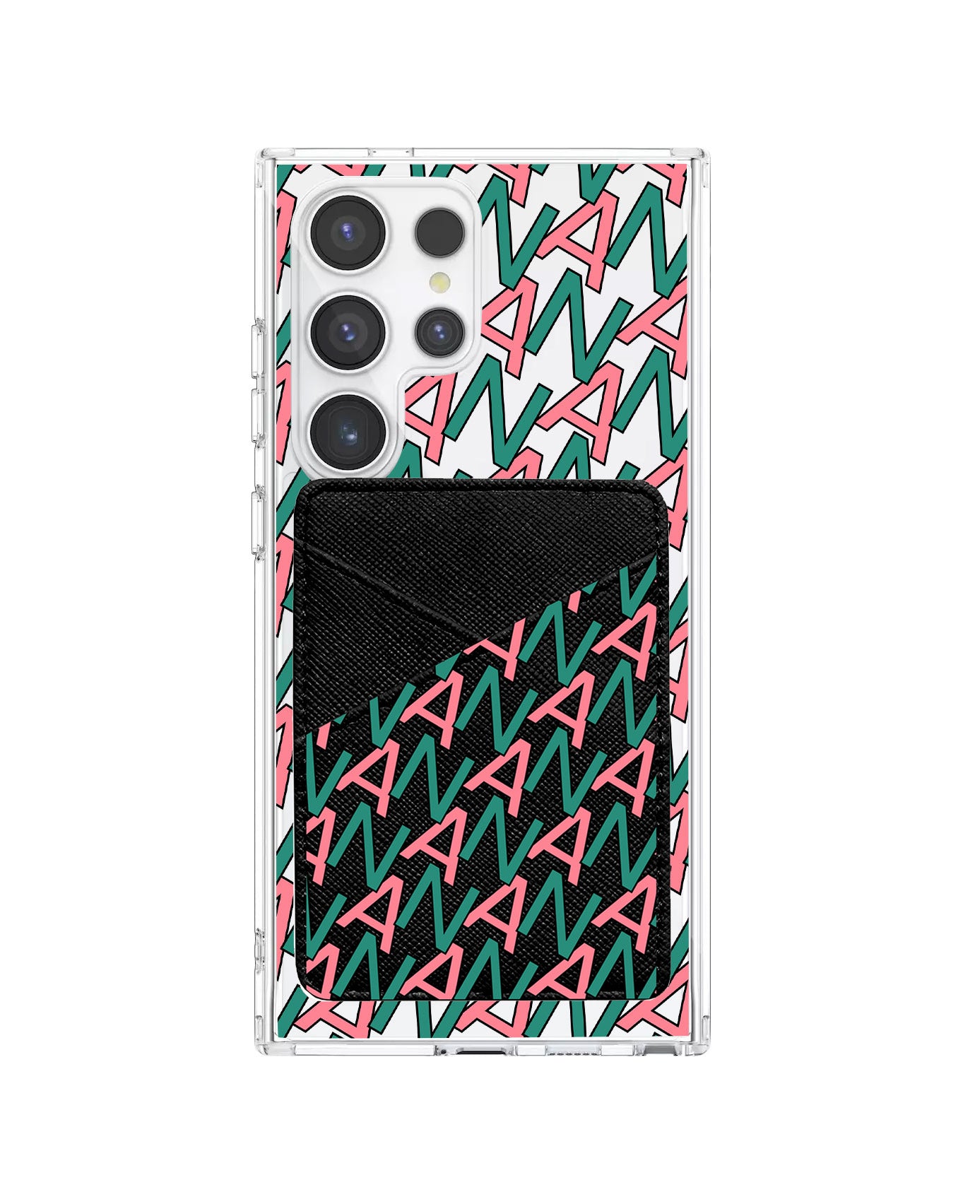 Android Phone Wallet Case - Initial 7.0 Monogram