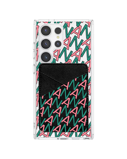 Android Phone Wallet Case - Initial 7.0 Monogram