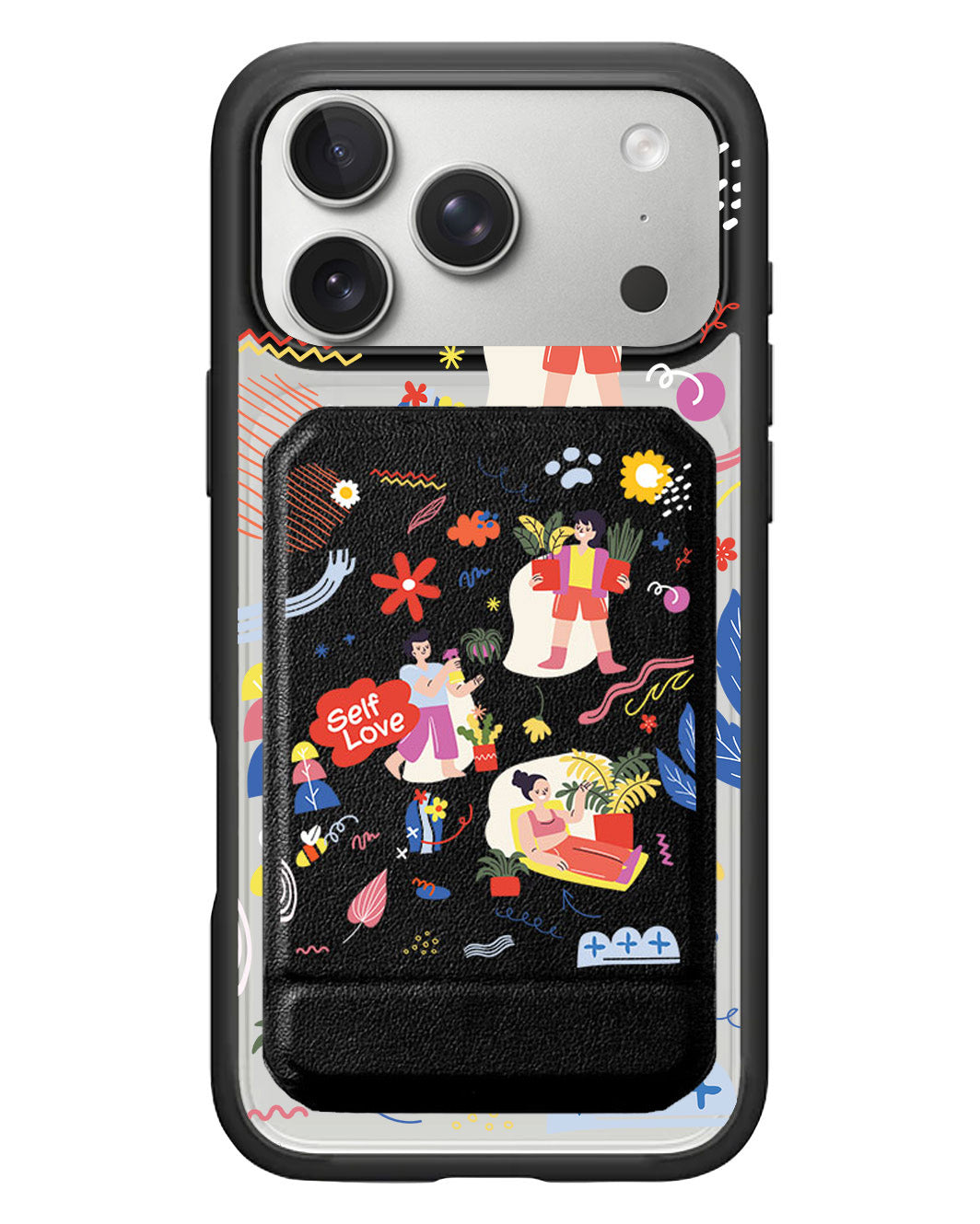 iPhone Magnetic Multifold Wallet - Self Love Sticker Pack 1.0