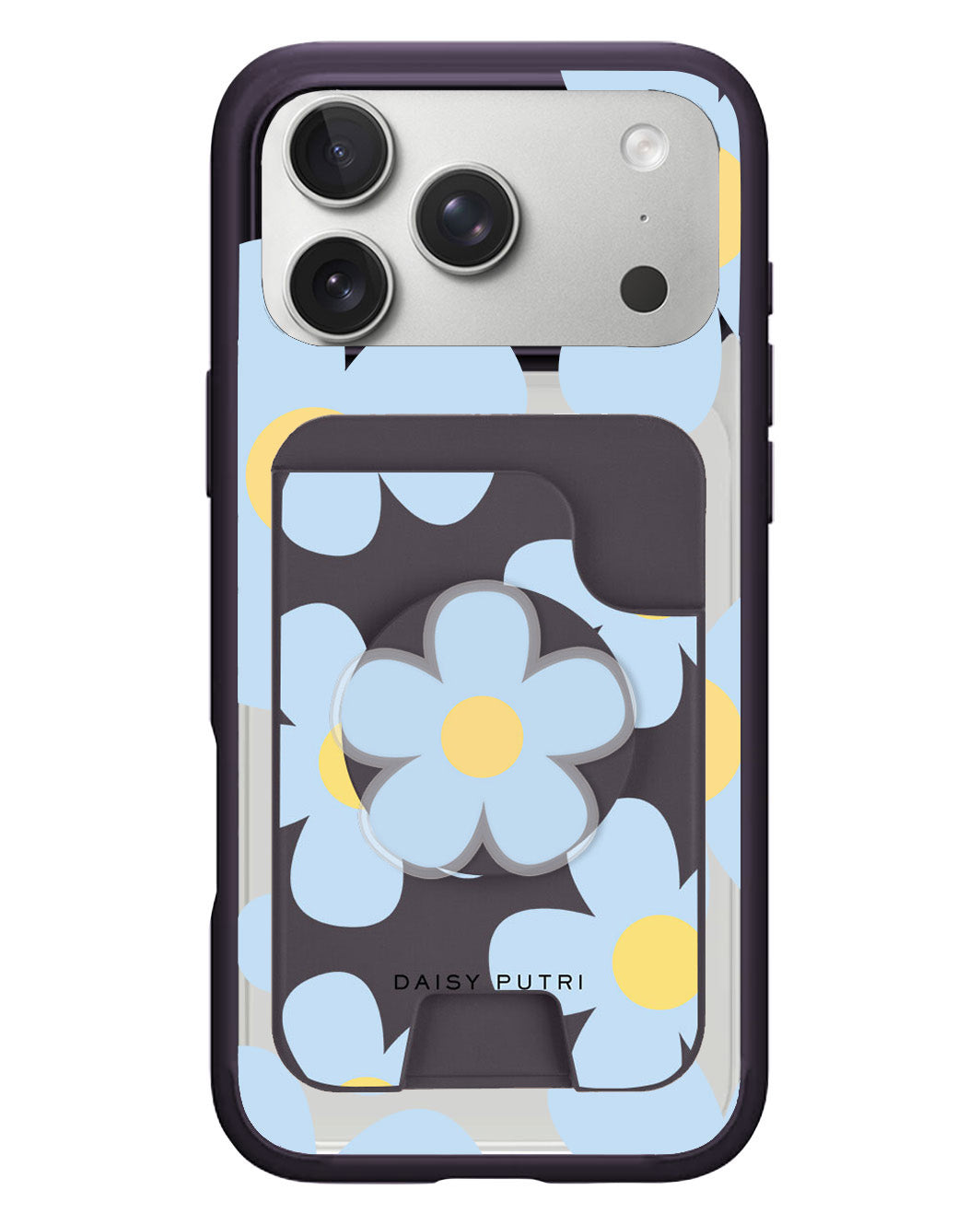 iPhone Magpop Wallet - Daisy Garland