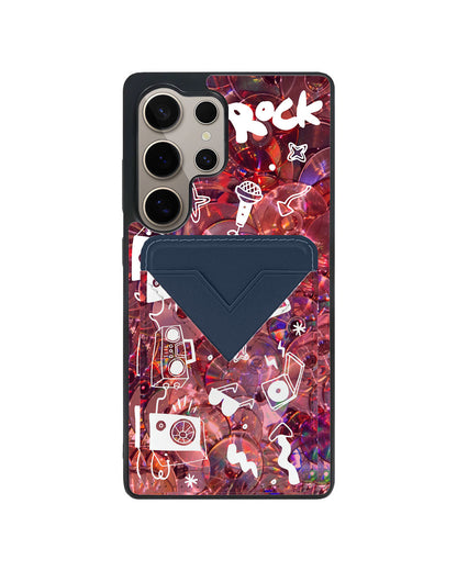 Android Avant Wallet Case - Rock n Roll Bling 1.0
