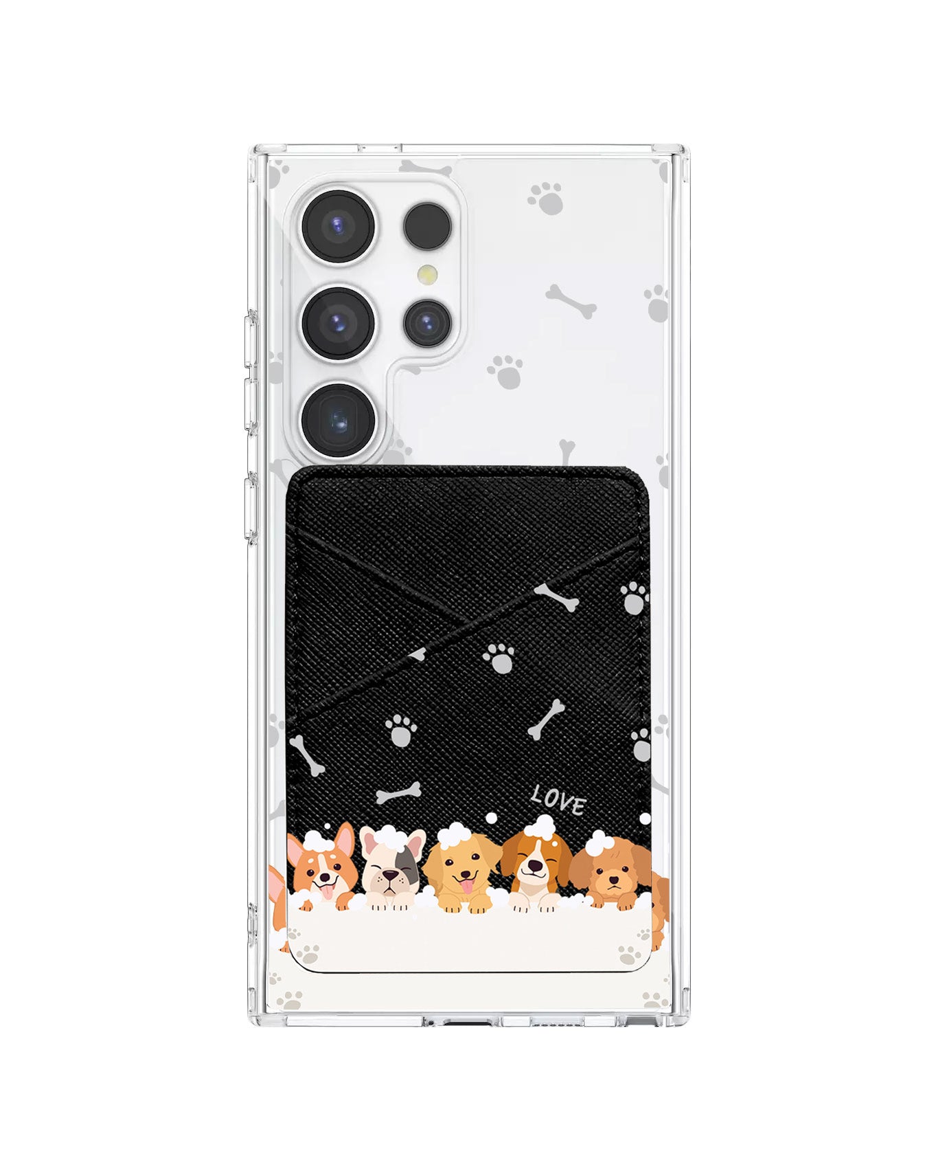 Android Phone Wallet Case - Ruff Family 2.0