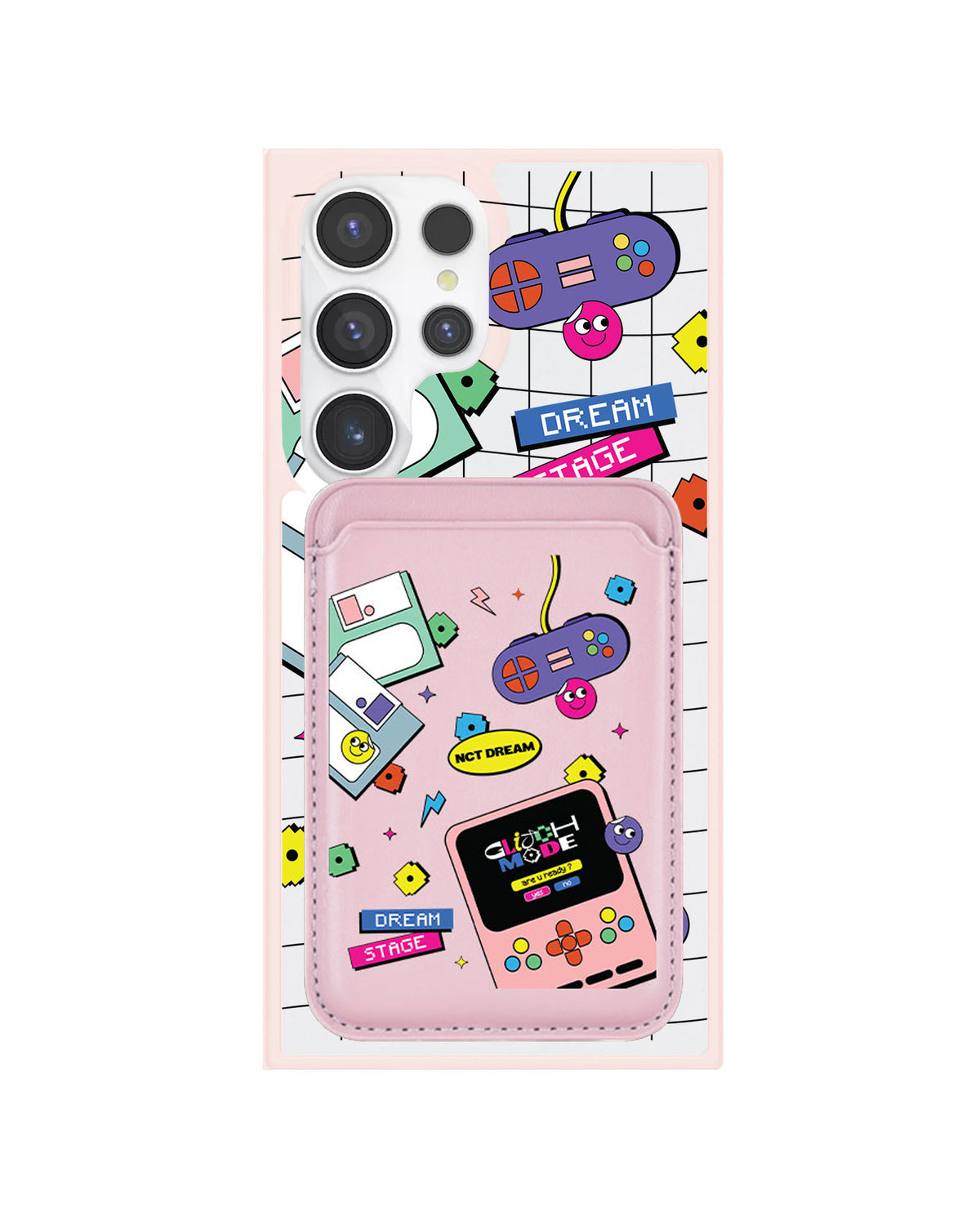 Android Magnetic Wallet Case - NCT Glitch Mode