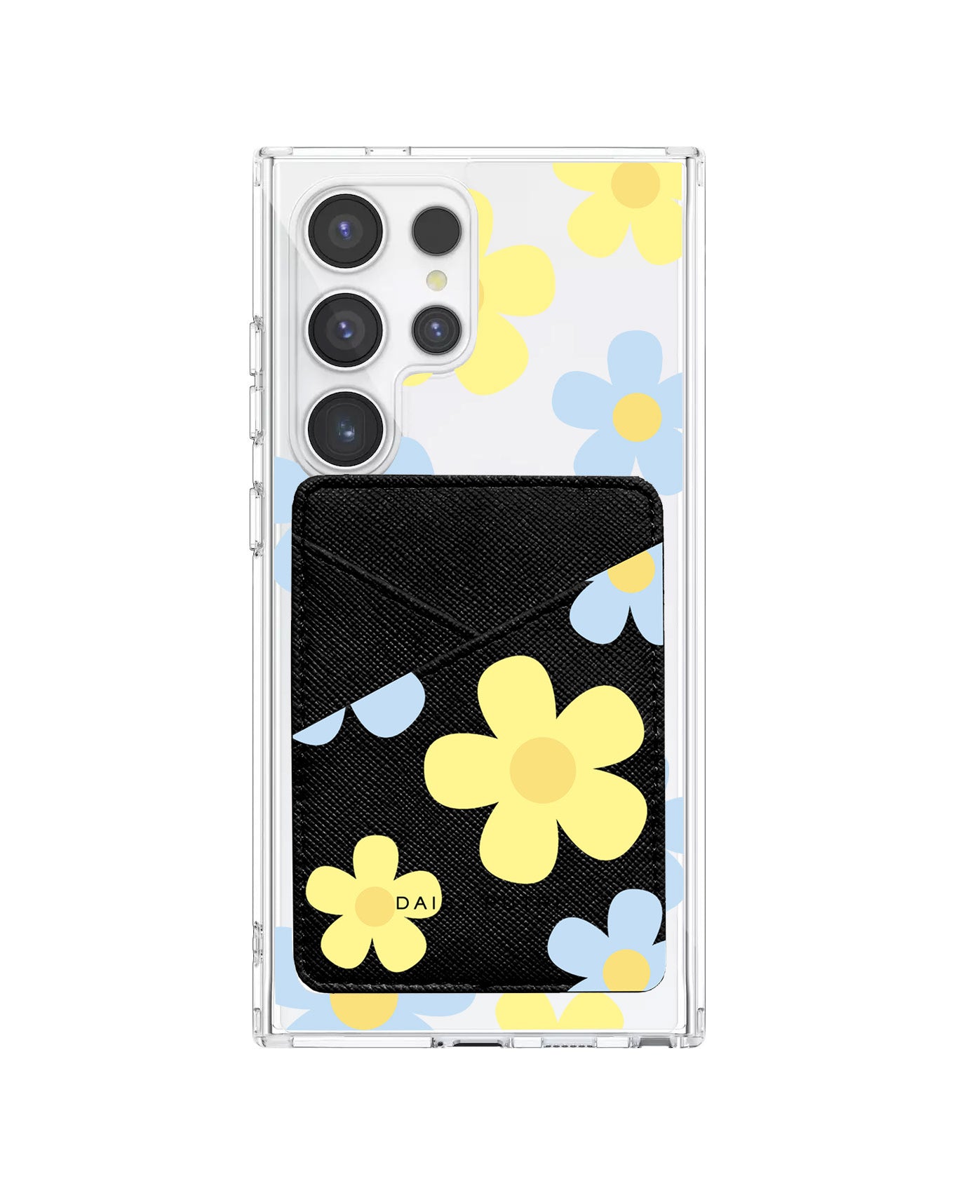 Android Phone Wallet Case - Daisy Skies