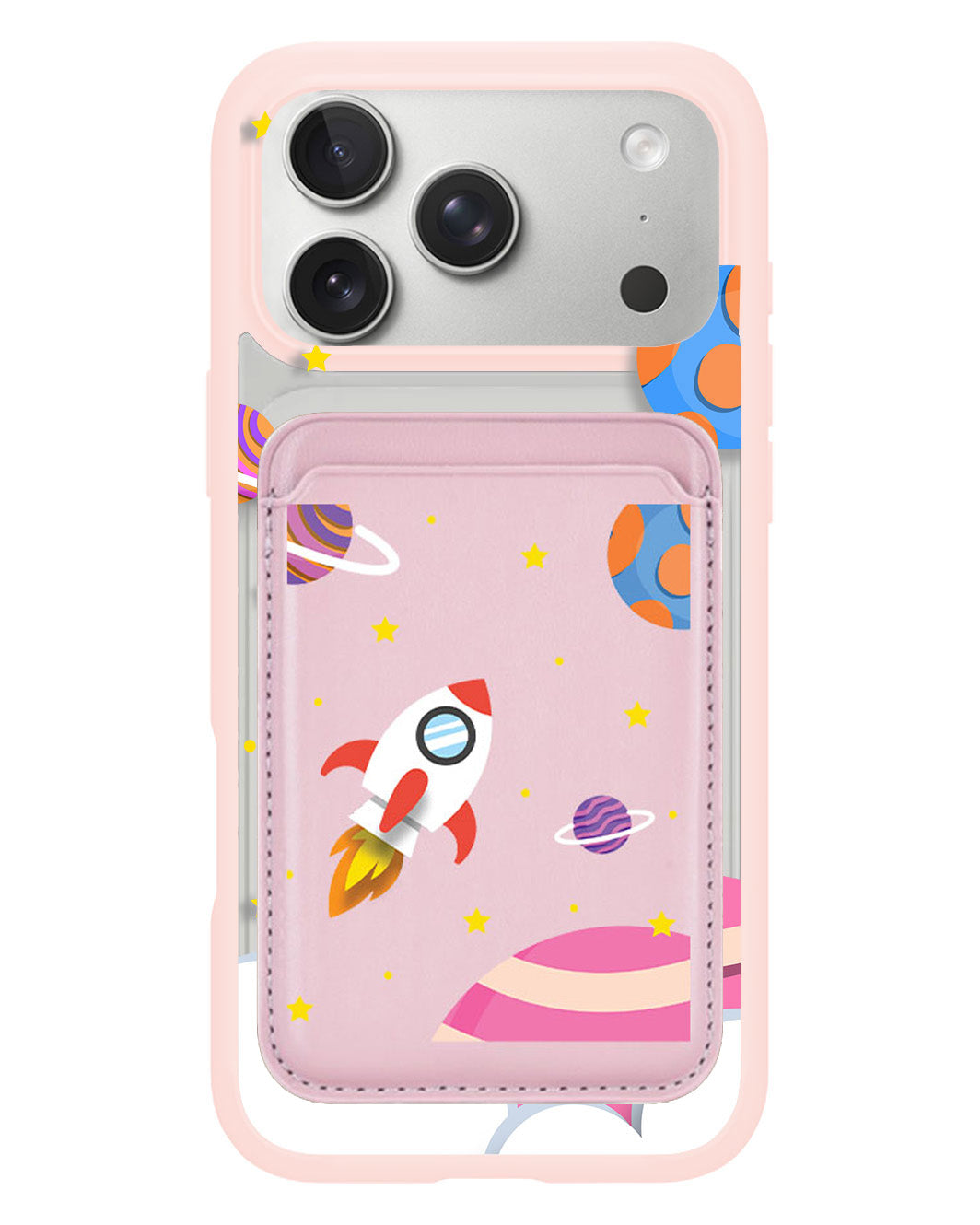 iPhone Magnetic Wallet Case - Neverland