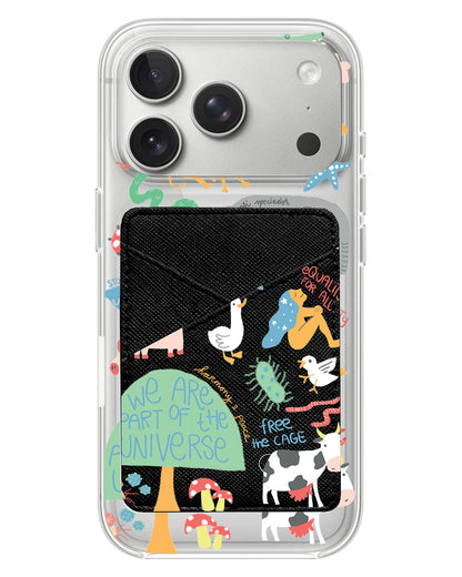 iPhone Phone Wallet Case - Equality