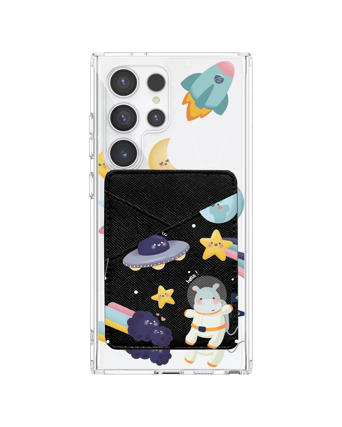 Android Phone Wallet Case - Galaxy Artevefact