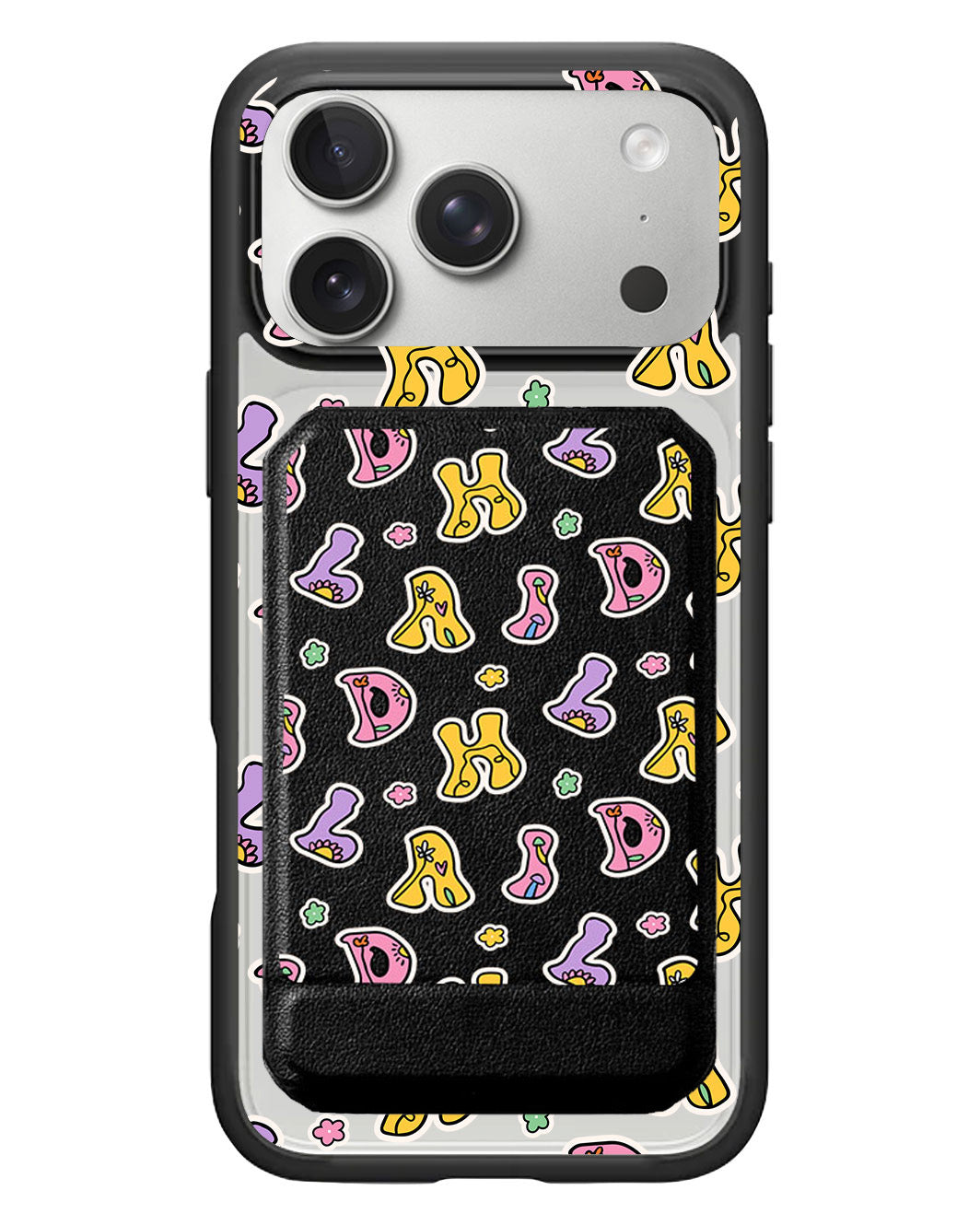 iPhone Magnetic Multifold Wallet - Playful Monogram 7.0