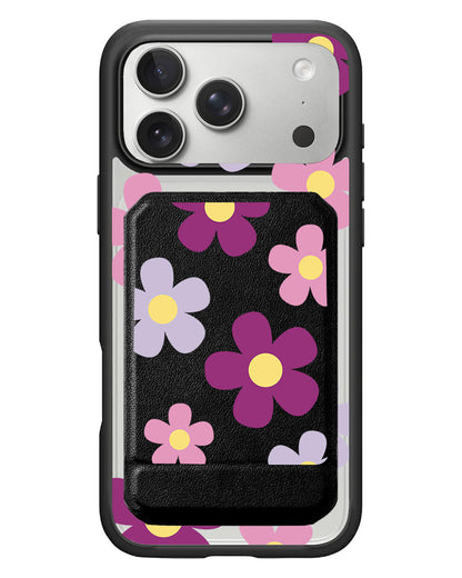 iPhone Magnetic Multifold Wallet - Daisy Paradise