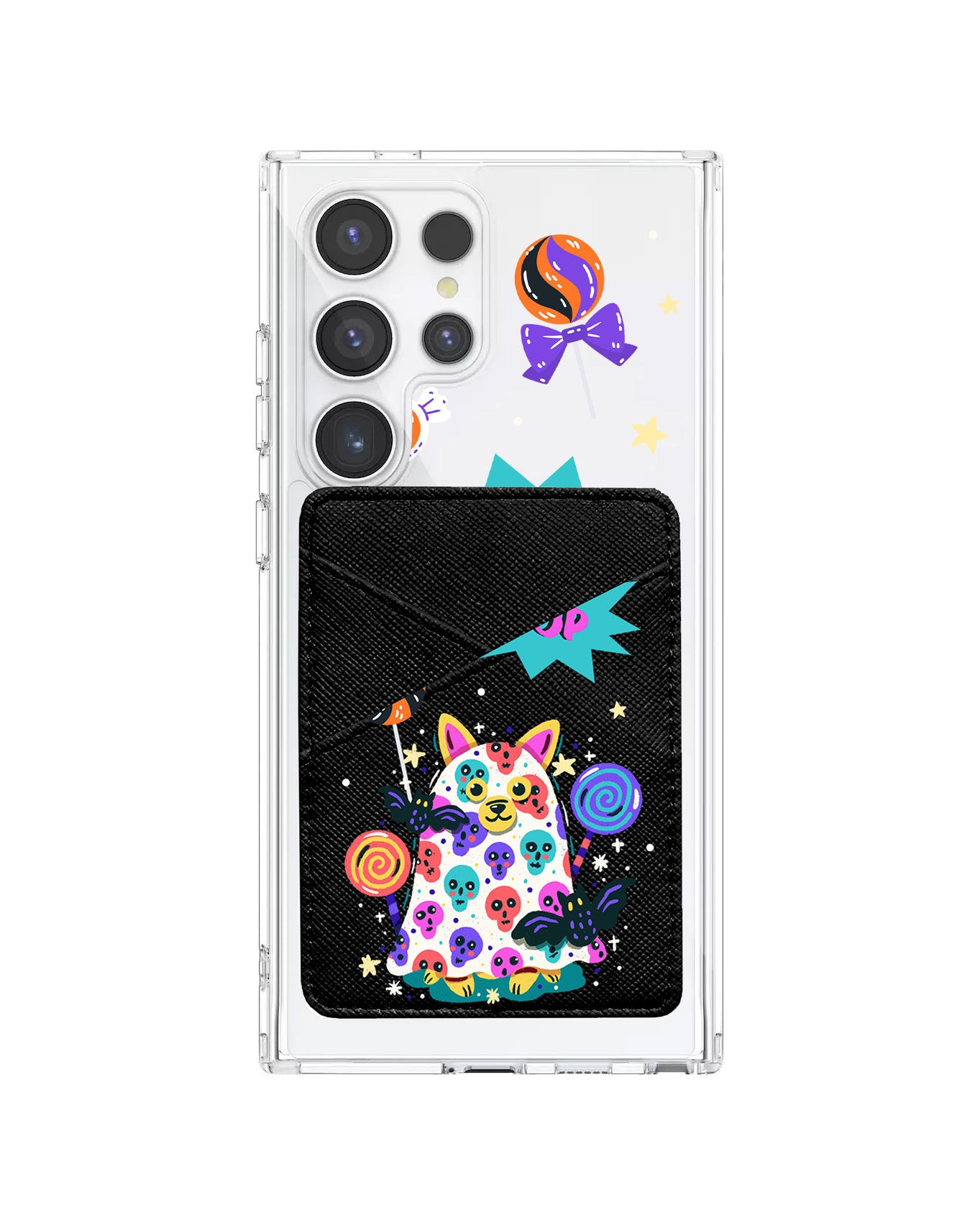 Android Phone Wallet Case - Puppy Monster