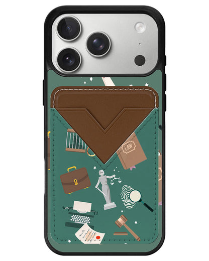 iPhone Avant Wallet Case - Lawyer