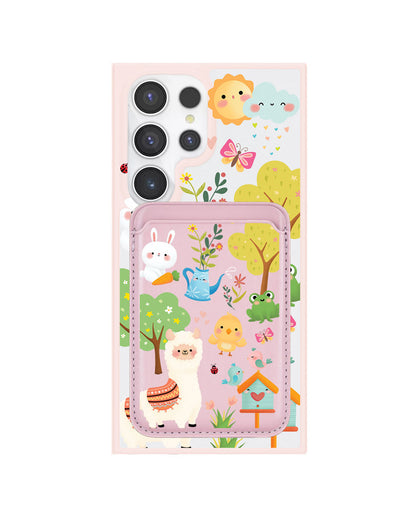 Android Magnetic Wallet Case - Spring