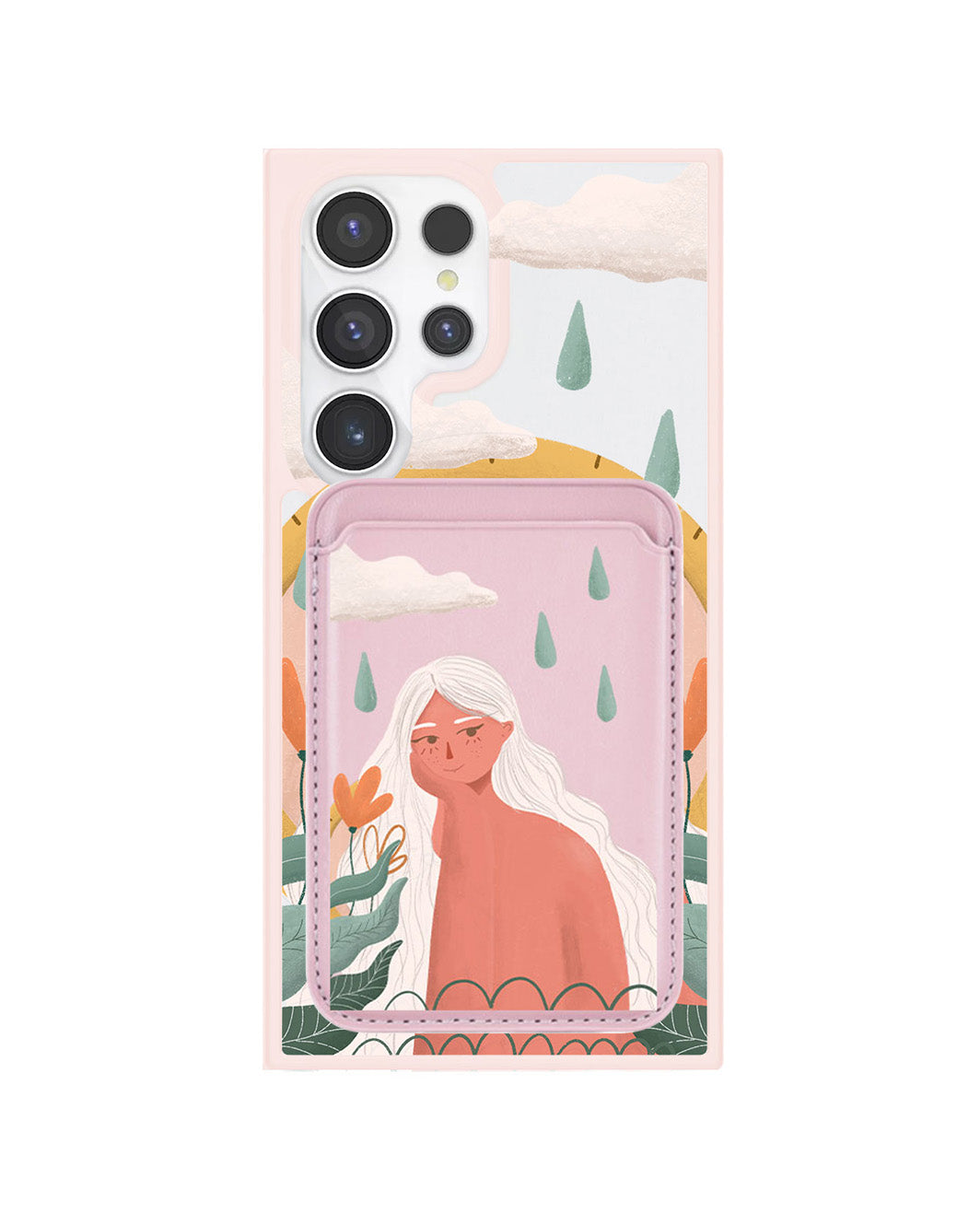 Android Magnetic Wallet Case - Adara