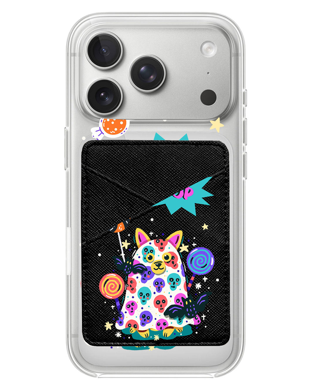 iPhone Phone Wallet Case - Puppy Monster