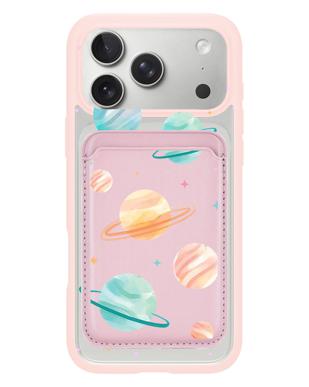 iPhone Magnetic Wallet Case - Planetarium 1.0