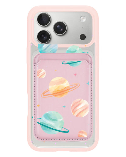 iPhone Magnetic Wallet Case - Planetarium 1.0