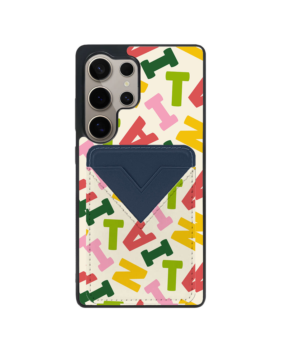 Android Avant Wallet Case - Scattered Monogram 3.0