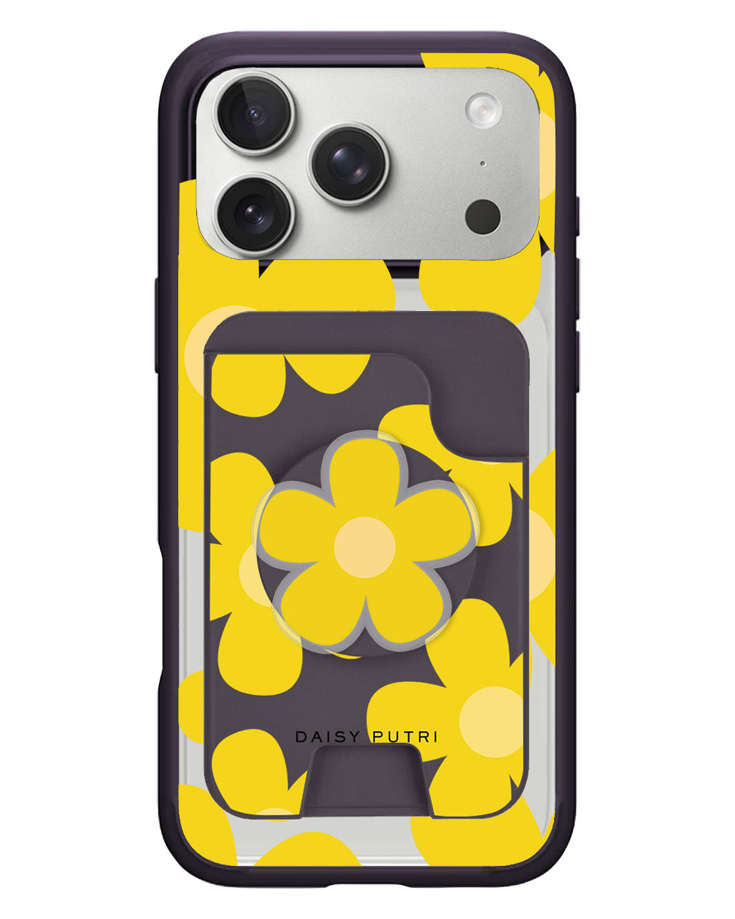 iPhone Magpop Wallet - Daisy Sunshine