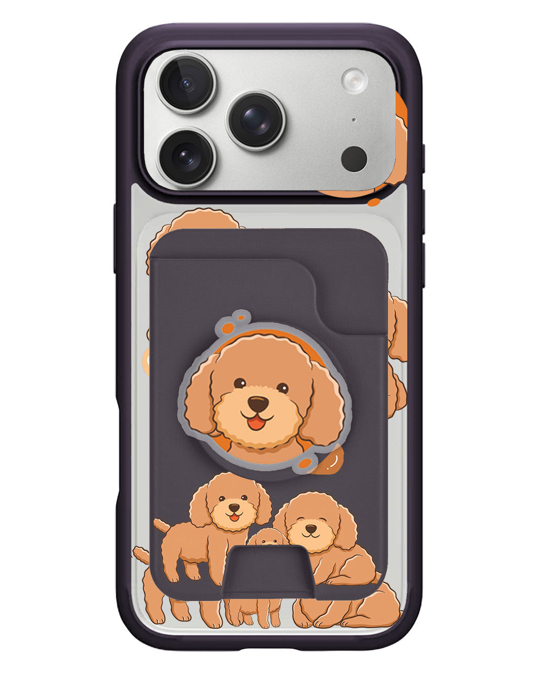 iPhone Magpop Wallet - Poodle Squad 4.0