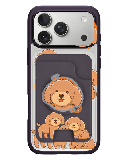 iPhone Magpop Wallet - Poodle Squad 4.0