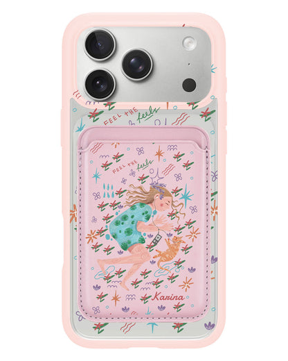 iPhone Magnetic Wallet Case - Feel the Feels