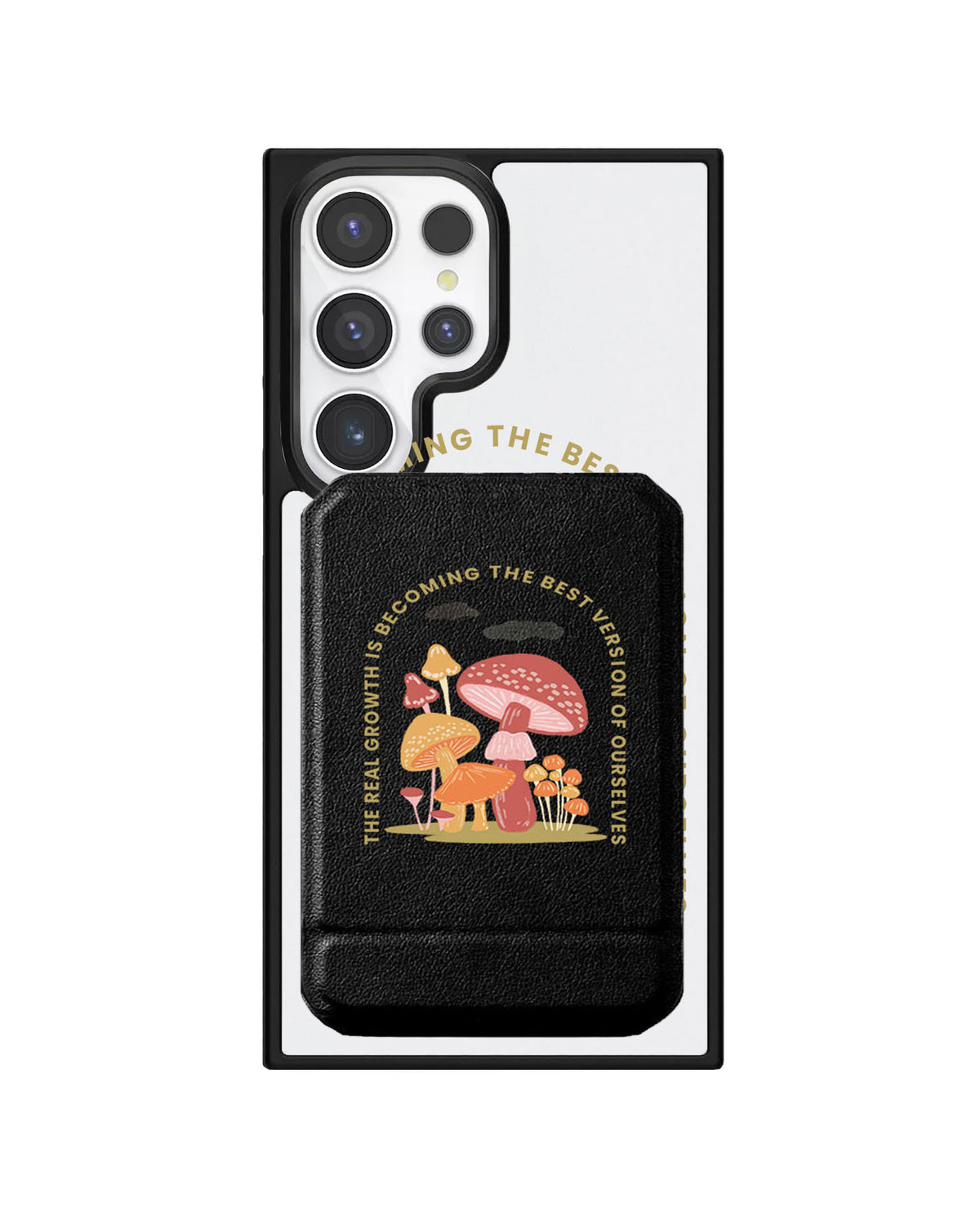Android Magnetic Multifold Wallet - The Real Growth